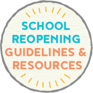 School Reopening Button